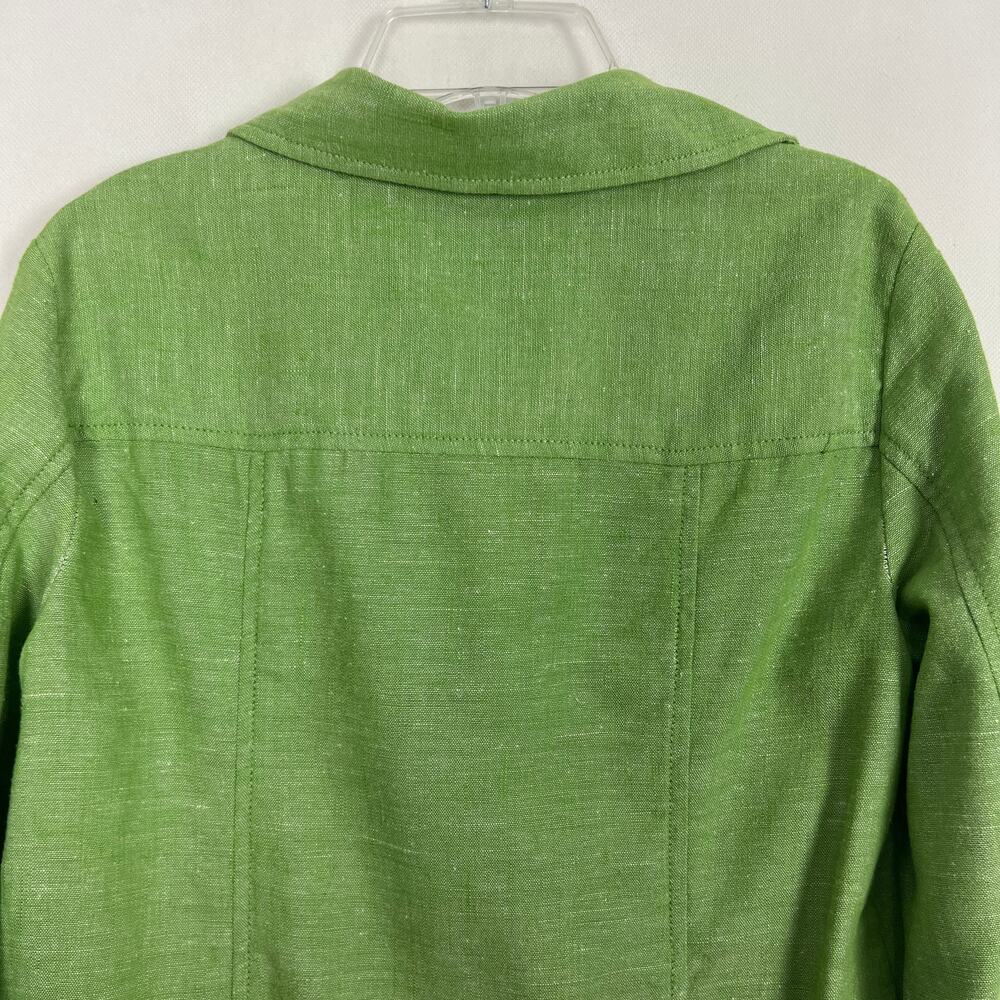 American Eagle Button Front Open Knit Blue Cardig… - image 7